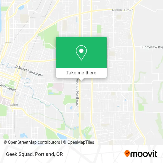 Geek Squad map