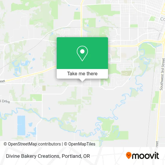 Divine Bakery Creations map