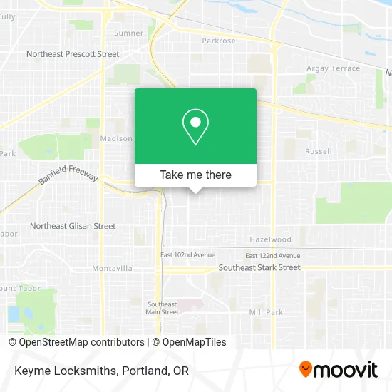 Keyme Locksmiths map