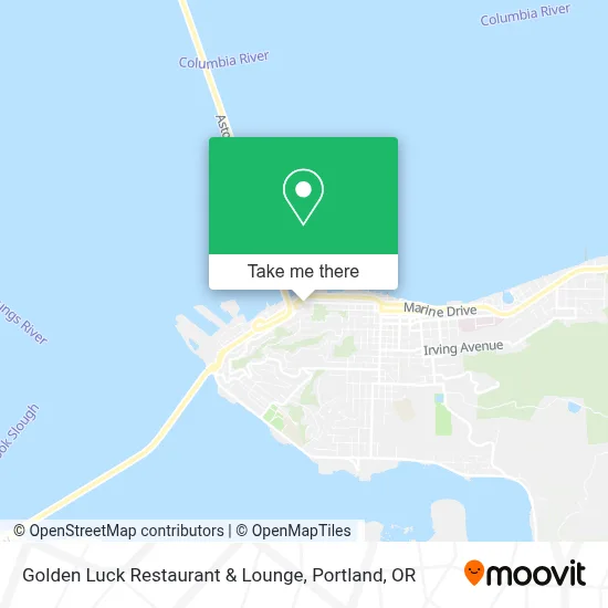 Golden Luck Restaurant & Lounge map