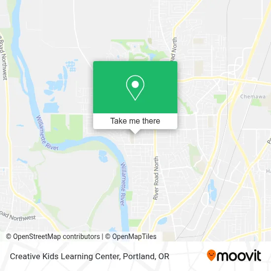 Creative Kids Learning Center map