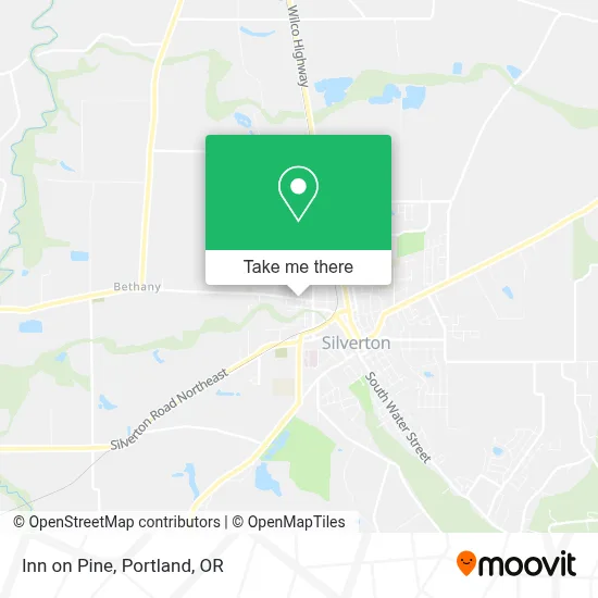 Inn on Pine map
