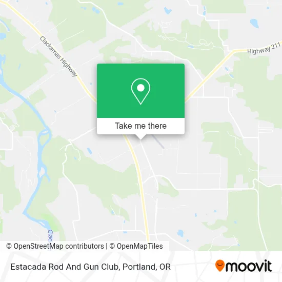 Estacada Rod And Gun Club map