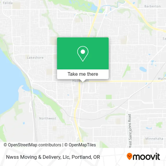 Nwss Moving & Delivery, Llc map