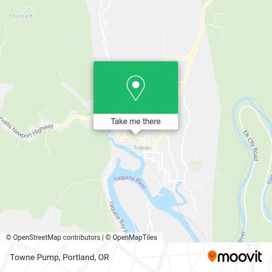 Towne Pump map