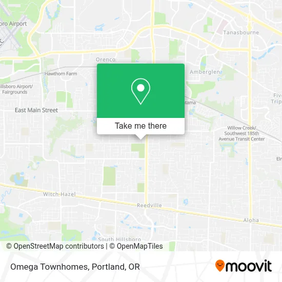Omega Townhomes map