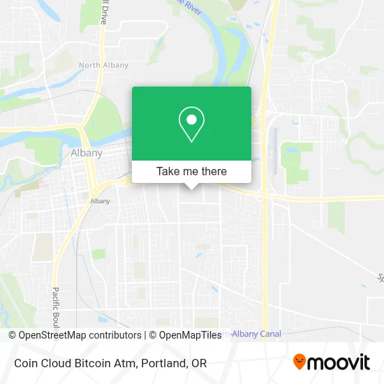 Coin Cloud Bitcoin Atm map