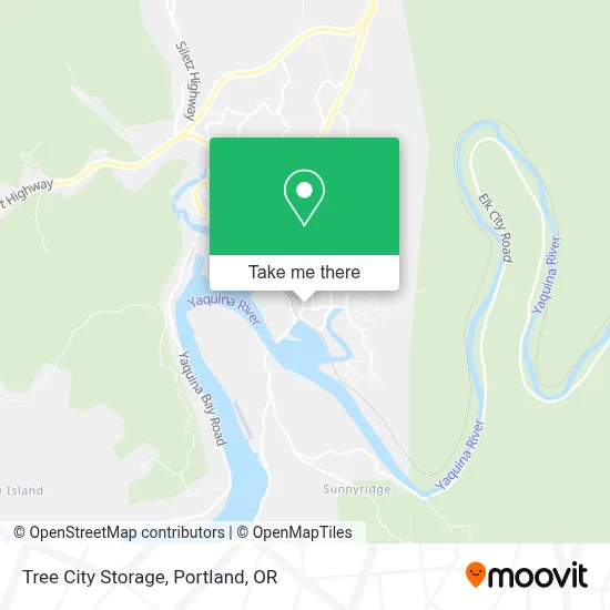 Tree City Storage map