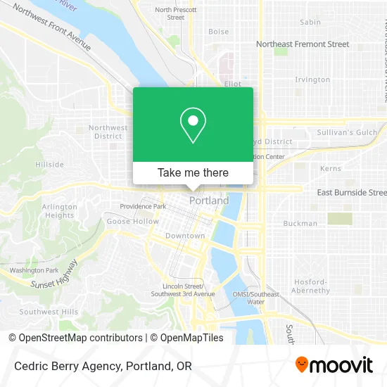 Cedric Berry Agency map