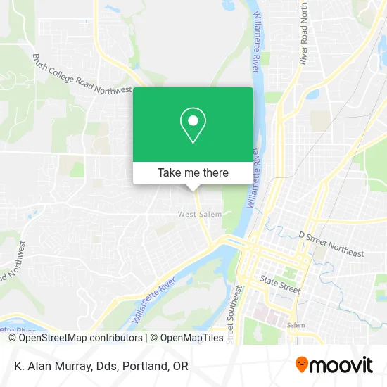 K. Alan Murray, Dds map