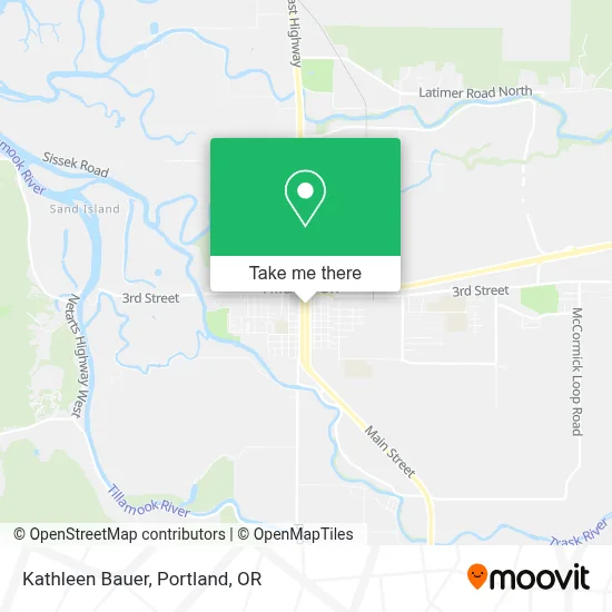Kathleen Bauer map