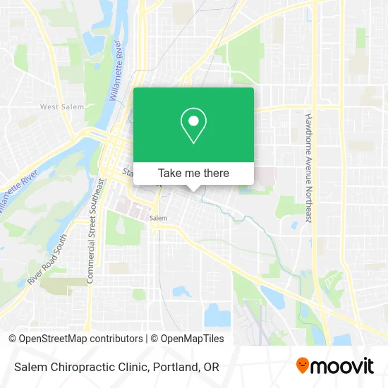 Salem Chiropractic Clinic map