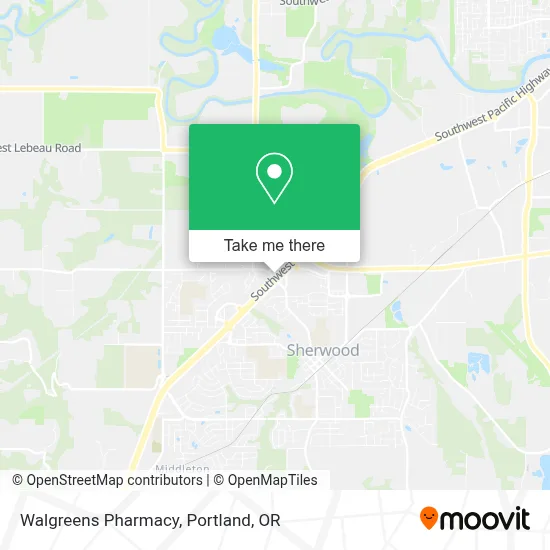 Walgreens Pharmacy map