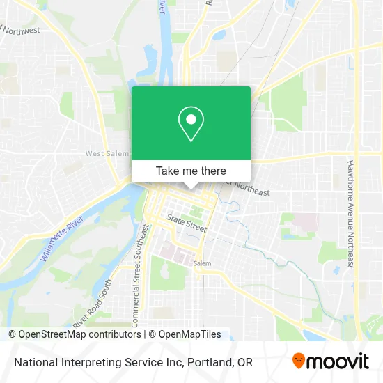 National Interpreting Service Inc map