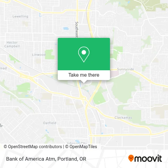 Bank of America Atm map