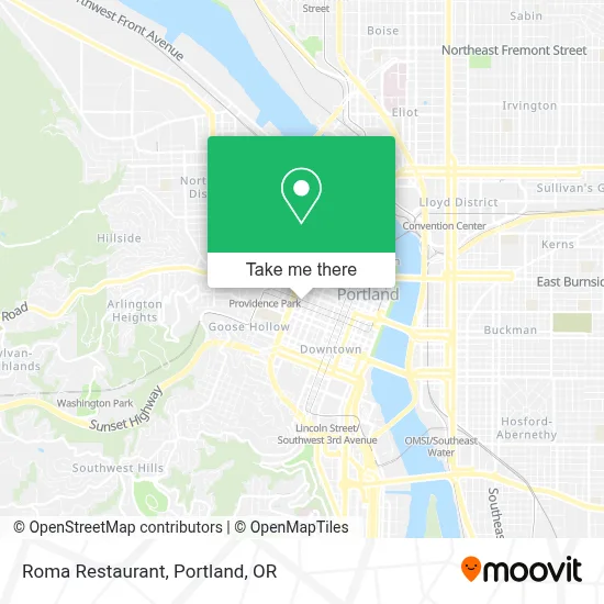 Ristorante Roma map