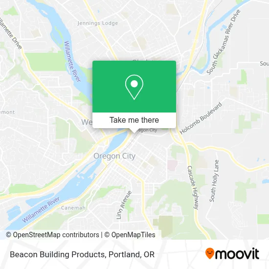 Beacon Building Products map