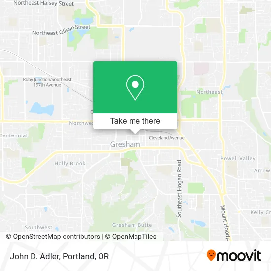 John D. Adler map