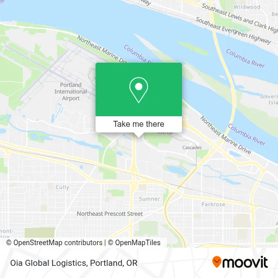 Oia Global Logistics map