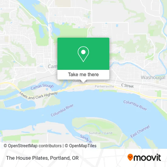 The House Pilates map
