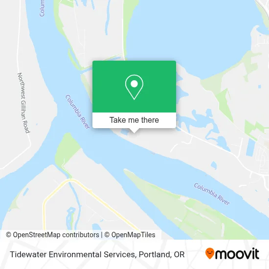 Tidewater Environmental Services map
