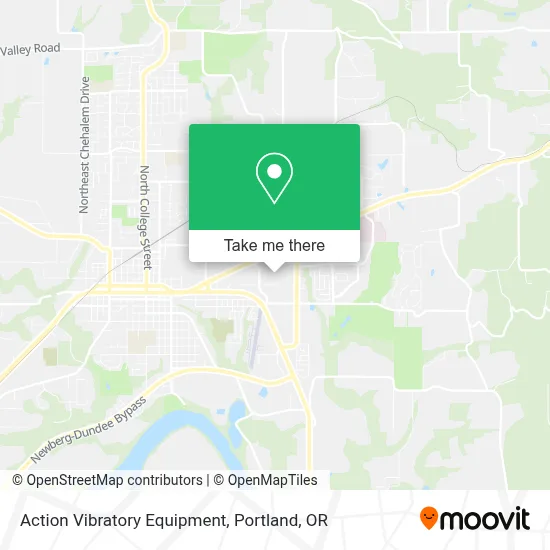 Action Vibratory Equipment map