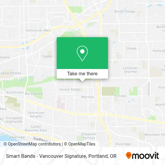 Smart Bands - Vancouver Signature map