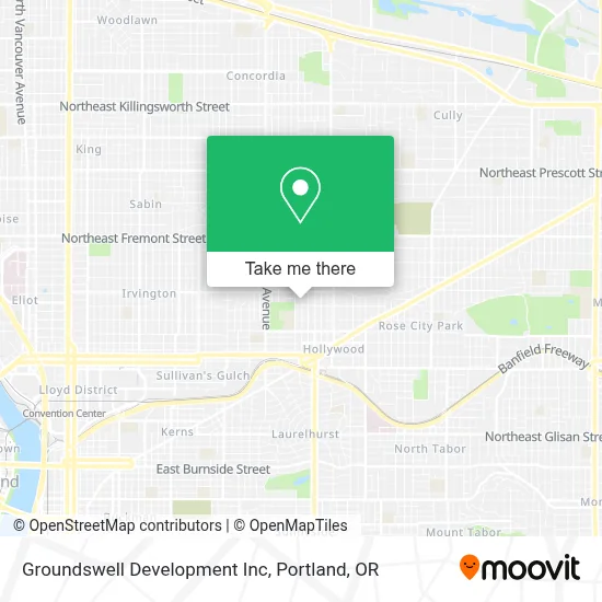 Groundswell Development Inc map