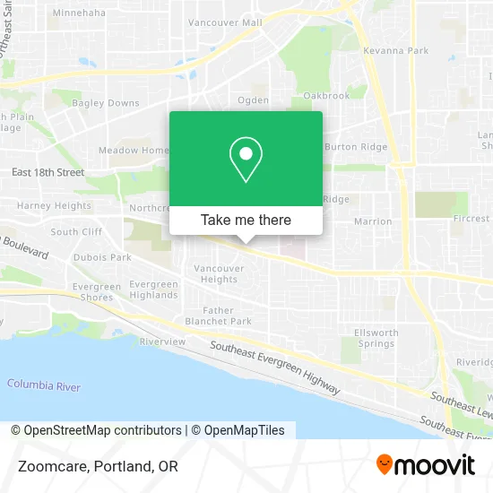 Zoomcare map