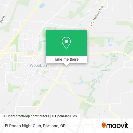 El Rodeo Night Club map