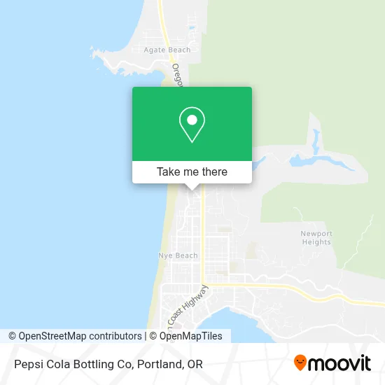 Pepsi Cola Bottling Co map