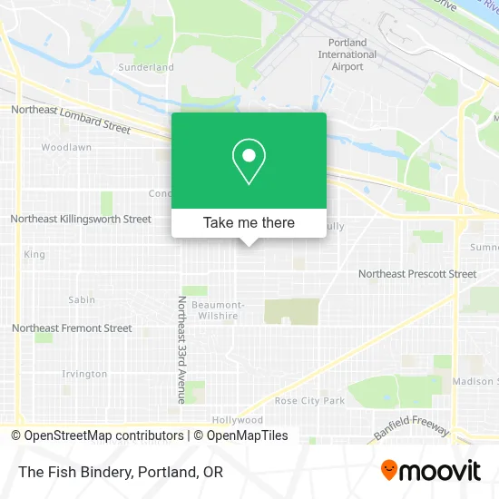 The Fish Bindery map