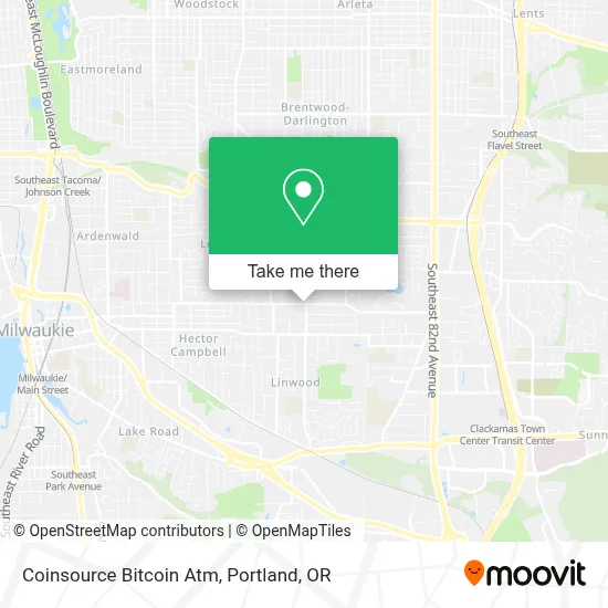 Coinsource Bitcoin Atm map