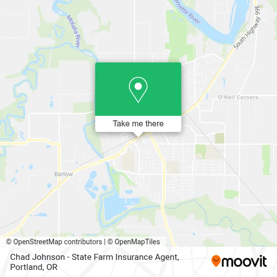 Chad Johnson - State Farm Insurance Agent map