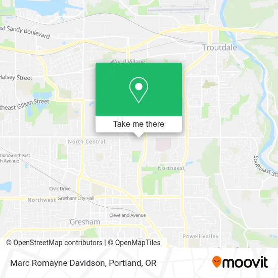 Marc Romayne Davidson map
