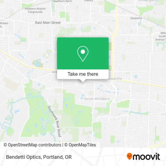 Bendetti Optics map