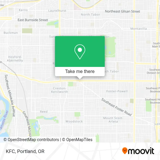 Kfc map