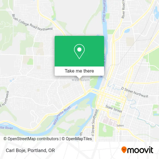 Carl Boje map