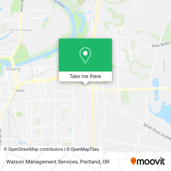 Watson Management Services map