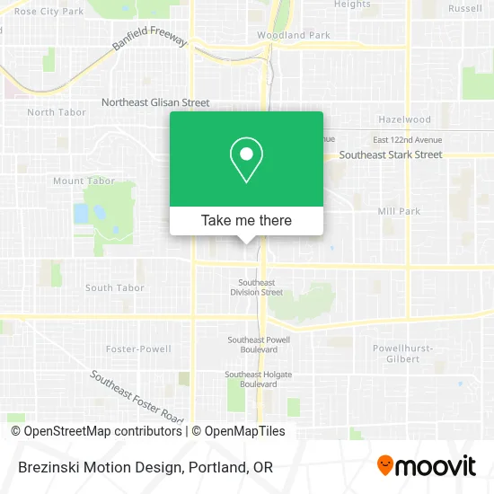 Brezinski Motion Design map