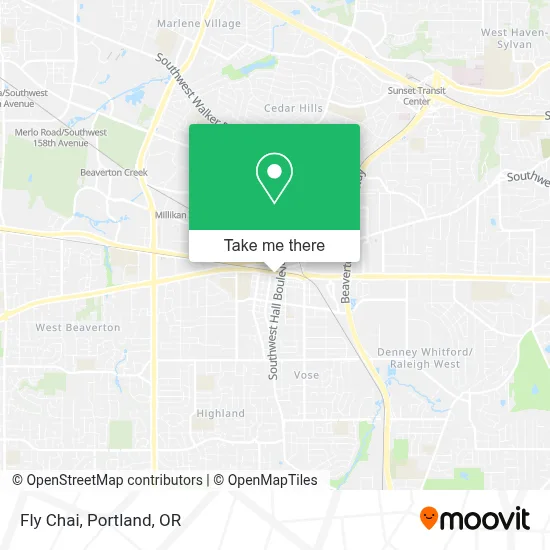 Fly Chai map