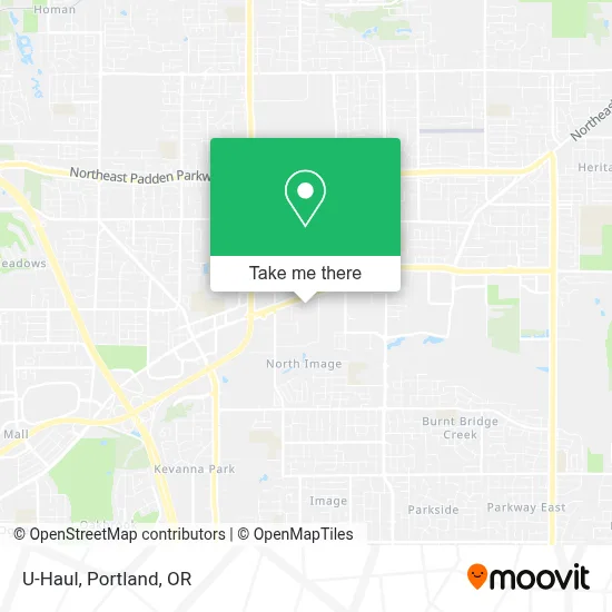 U-Haul map