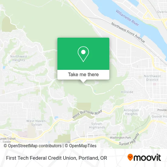 First Tech Federal Credit Union map