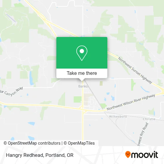 Hangry Redhead map