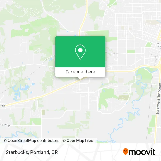Starbucks map