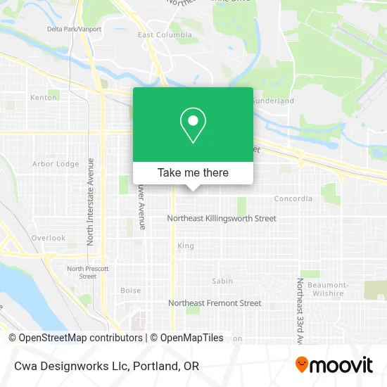 Cwa Designworks Llc map