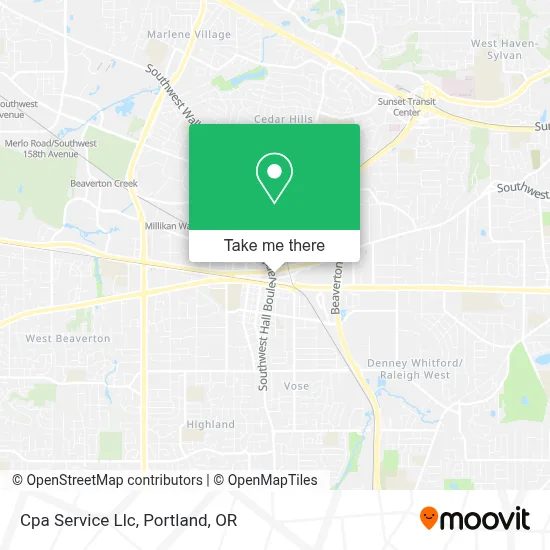 Cpa Service Llc map