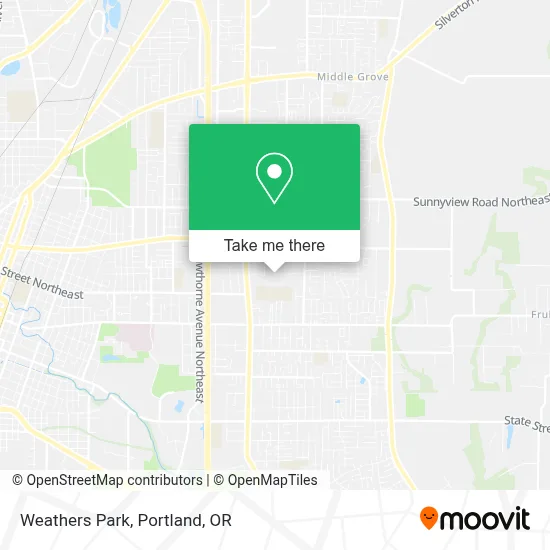 Weathers Park map