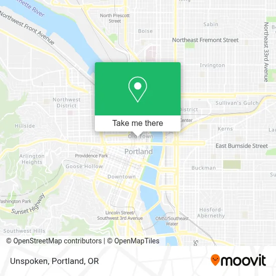 Unspoken map