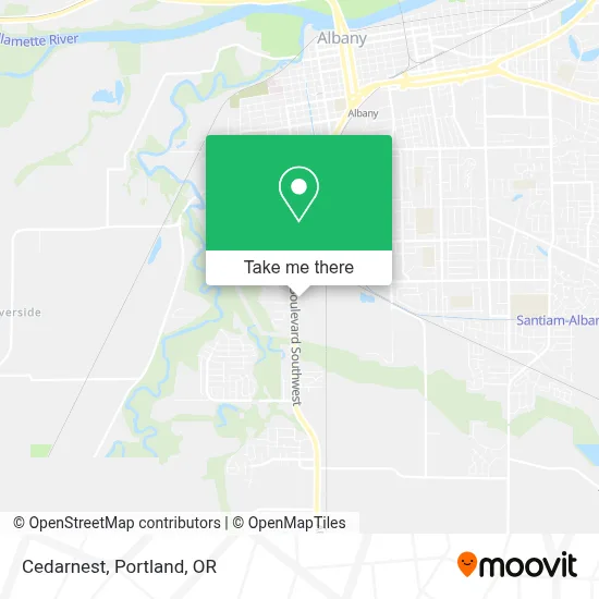 Cedarnest map